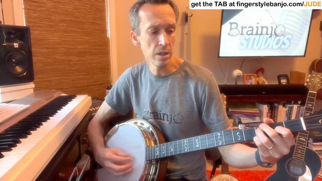 3 Finger Banjo Song and Tab: "Hey Jude" смотреть онлайн