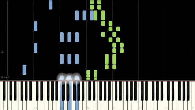 Ein Wiedersehen - Volkstumsgruppe d´Arlberger (Synthesia) [Piano Tutorial] смотреть онлайн