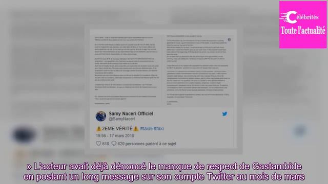 Samy Nacéri bloque sur Taxi 5 et s'en prend à nouveau à Franck Gastambide смотреть онлайн