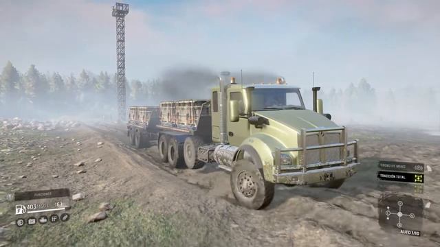 SnowRunner / Nuevo Mod / Consolas / Workhorse T880 #ps4 #gameplay #español смотреть онлайн