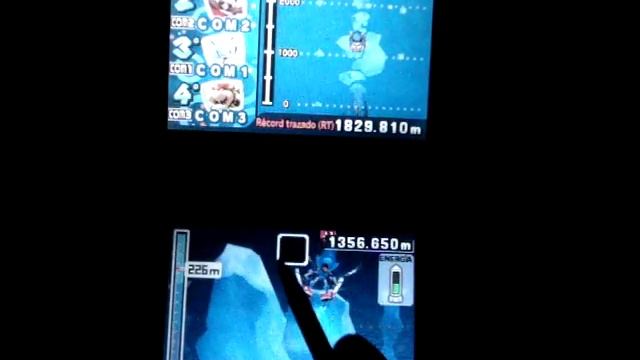 Rocket Ski Jumping: Mario & Sonic at the Olympic Winter Games DS смотреть онлайн