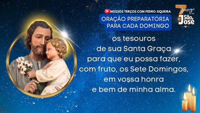 SETE DOMINGOS COM SÃO JOSÉ - 3º DOMINGO - 18/2/2024 смотреть онлайн