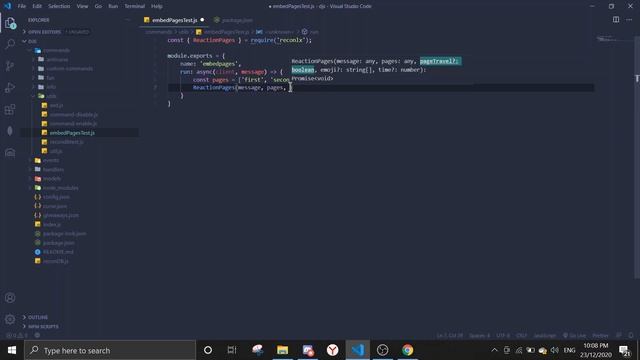 Reaction Pages | reconlx npm | discord.js tutorial! смотреть онлайн