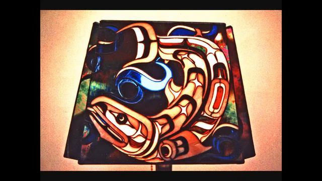 Native American Indian Stained Glass Northwest Coast Harold Alfred Northwest Coast смотреть онлайн