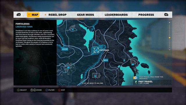 Just Cause 3 - All Settlement Locations In Insula Fonte