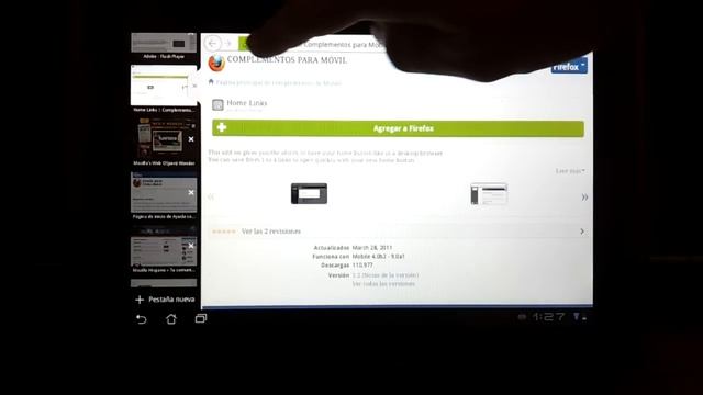 Firefox: Futura interfaz para tablets Android смотреть онлайн