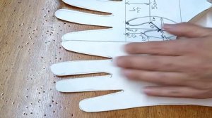 Как сшить перчатки  на свою руку .Sew your own gloves. 20 минут и ручки в тепле.Видео№1