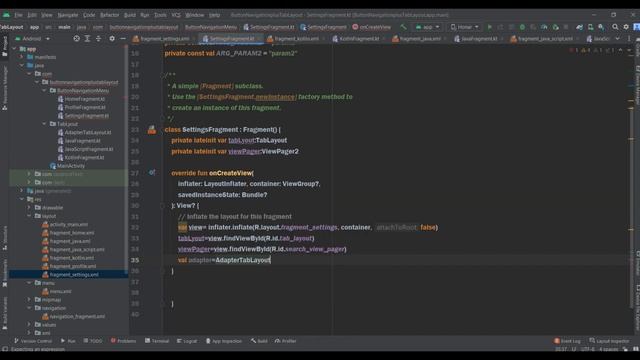 BottomNavigationView+TabLayout(Навигация) Android Studio/Kotlin смотреть онлайн