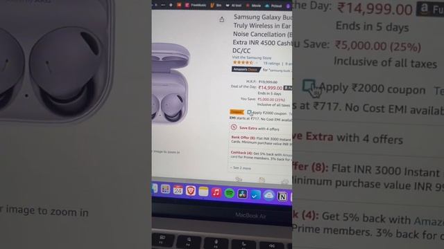 Amazon sale | samsung galaxy buds pro 2| great deal | TheTechEscape смотреть онлайн
