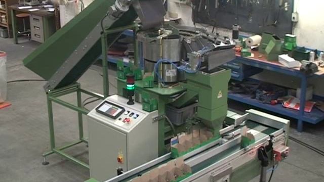 линия фасовки крепежа, метизов по счету и по весу смотреть онлайн