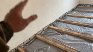 Утепленный пол на даче