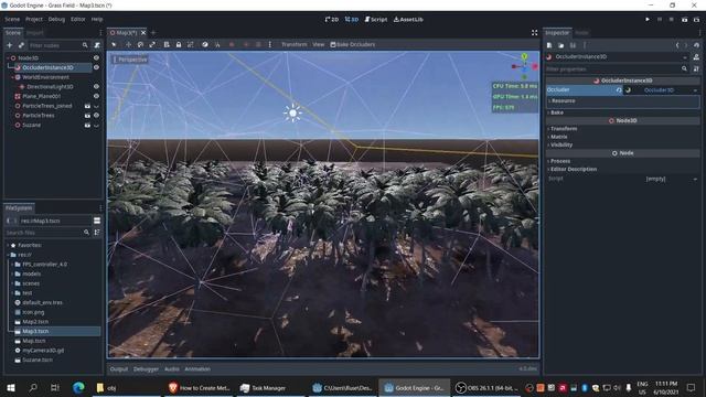 Godot 4 wip Testing Occlusion Culling node смотреть онлайн