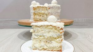 Торт "РАФАЭЛЛО" - Райское Наслаждание В Каждом Кусочке!