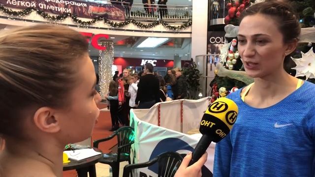 Мария Ласицкене об участии в Международном турнире по прыжкам в высоту в ТЦ «Столица» (Минск) смотреть онлайн