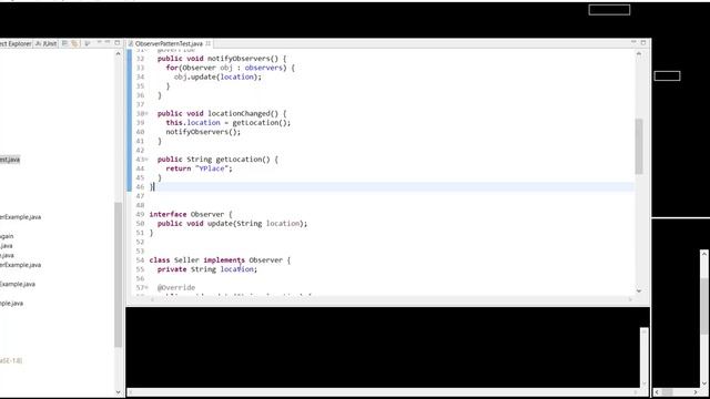 Observer Design Pattern in Java смотреть онлайн