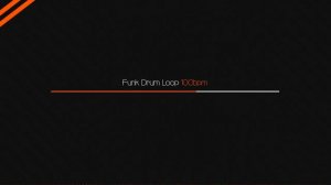 FUNK Drum Loop Practice Tool 100bpm Drum Track