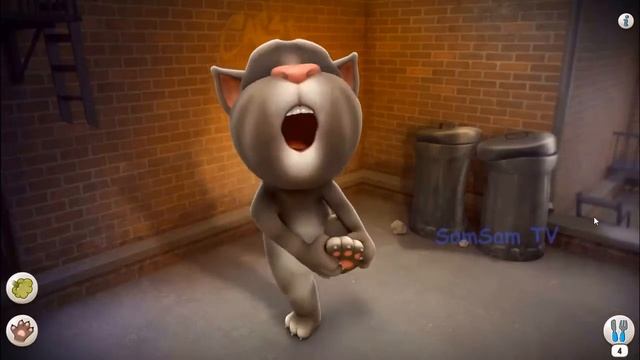 Говорящие Tom Cat забавные видео | Говорящий Том и друзья | Изучите цвета детей Часть 003 смотреть онлайн