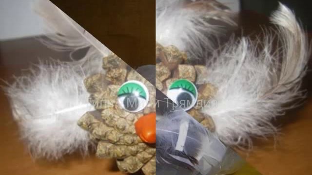 Детские поделки из перьев птиц смотреть онлайн