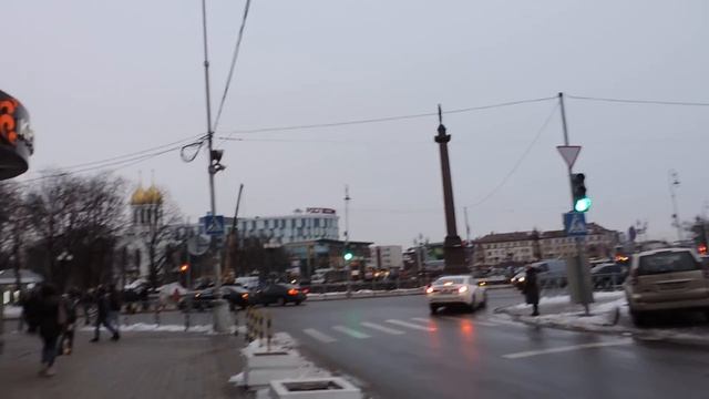 Калининград По периметру площади Победы смотреть онлайн