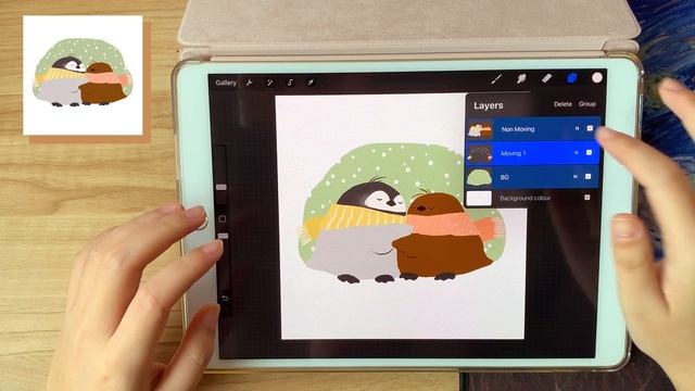 Procreate v4.3 GIF | NO PHOTOSHOP!! смотреть онлайн
