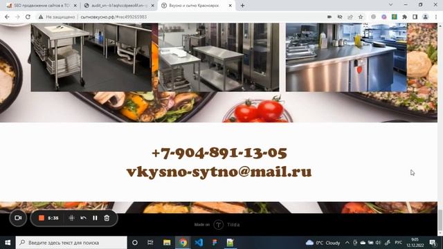 SEO-аудит сайта - сытновкусно.рф смотреть онлайн
