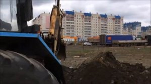 Трактор МТЗ 82.1 (экскаватор ЭО 2621)