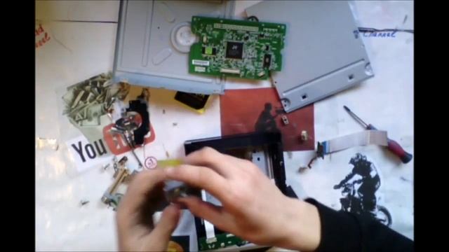 Как разобрать CD привод? смотреть онлайн