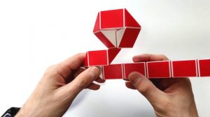 ЦВЕТОК(спинер) / Змейка Рубика. Фигуры из змейки Рубика #11