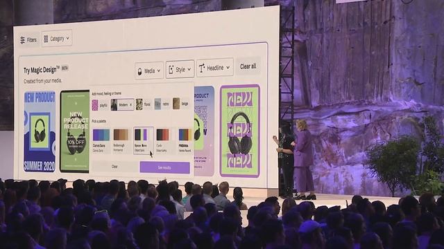 Canva Create 2023: Introducing Magic Design смотреть онлайн
