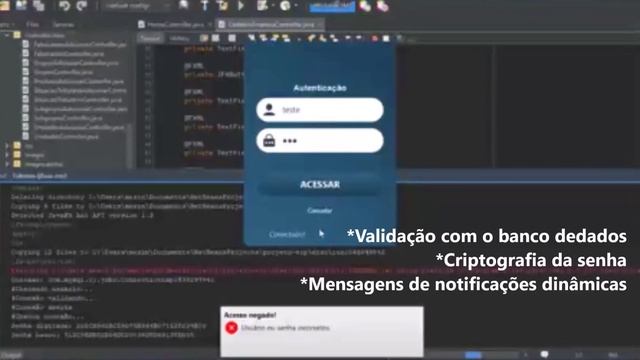 SISTEMA JAVA - TELA DE LOGIN #JAVAFX #MYSQL #SCENEBUILDER смотреть онлайн