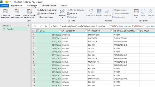 Curso Power Query - Aula 1 - Introdução ao Power Query смотреть онлайн