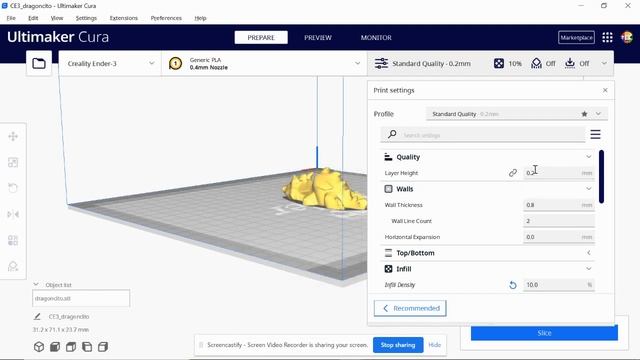 How to Use Thingiverse And Slice A File On Cura смотреть онлайн