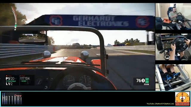 Project Cars - Caterham Oulton Park Race 100% AI Difficulty - Career mode смотреть онлайн