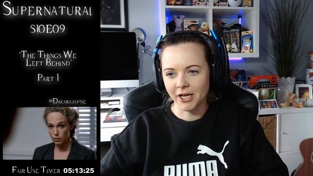 Supernatural Reaction 10x09 | Part 1 | DakaraJayne смотреть онлайн