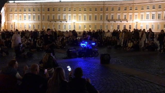 Песни Виктора Цоя на Дворцовой площади (15.08.2020) смотреть онлайн