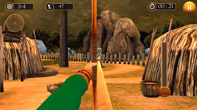 Archery 3D Target Shooting Gameplay HD Android смотреть онлайн