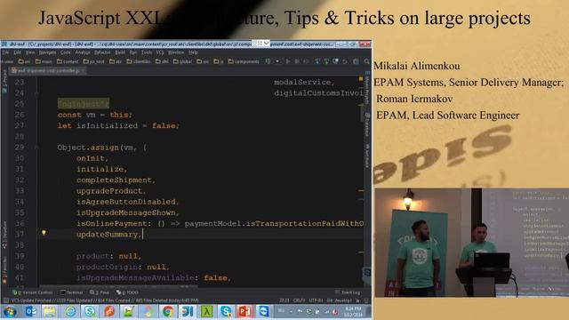JavaScript XXL: Architecture, Tips & Tricks on large projects смотреть онлайн