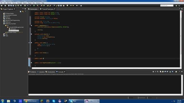 Java 2D Platformer Tutorial #2 - The Game Loop смотреть онлайн