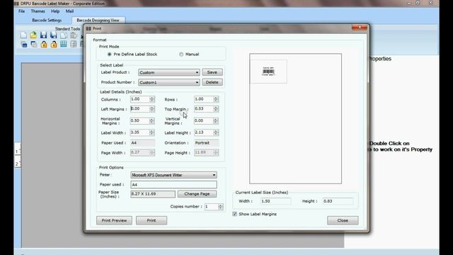 How to adjust settings of barcode labels if it is not fit in your sheet смотреть онлайн