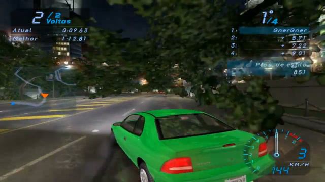 Need for Speed Underground 1 - #02 – Primeiras corridas na carreira, peguei um Dodge смотреть онлайн