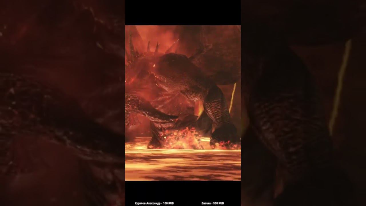 Огромный огненный Босс в игре Dark Souls 2! #mrcatgame #darksouls2 #темныедуши2