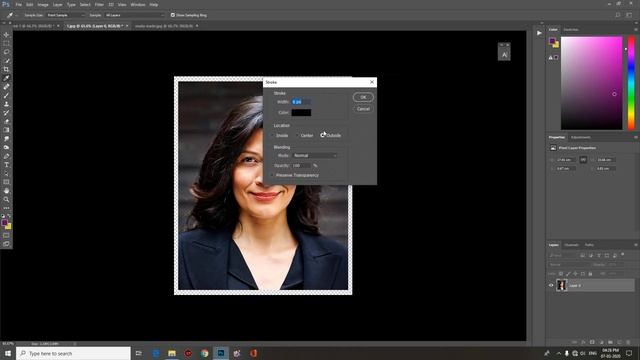 Simple Steps to create 8 passport size photos in Adobe photoshop смотреть онлайн