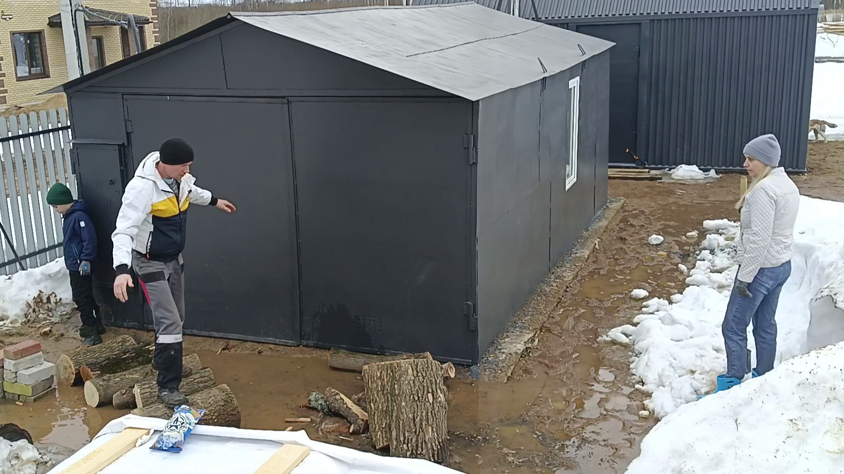 Потоп на участке смотреть онлайн