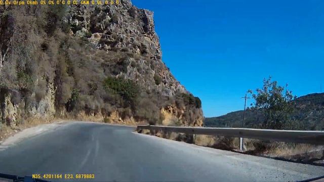 Kreta Palaiochora - Falasarna. Droga do Falasarna смотреть онлайн