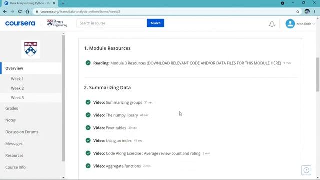Coursera Data analysis using python\ University of Pennsylvania\5 homeworks assignments solutions смотреть онлайн