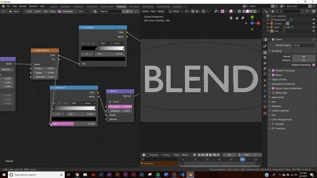 Blender - Cinematic Movie Text Animation In Eevee смотреть онлайн