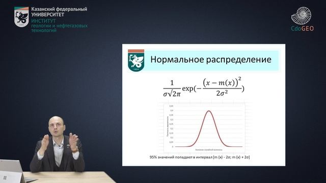 Нормальное распределение смотреть онлайн
