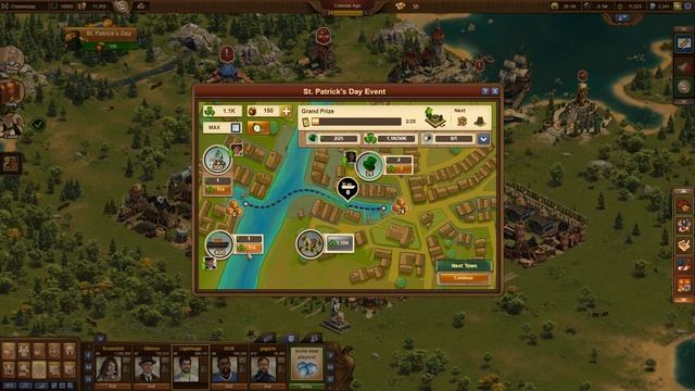Первый взгляд на событие St. Patrick's Day (День Святого Патрика) 2021 на бете в Forge of Empires смотреть онлайн