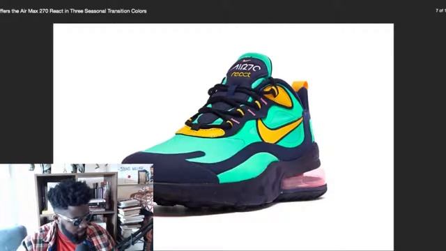 Nike Air Max 270 summer vibes смотреть онлайн