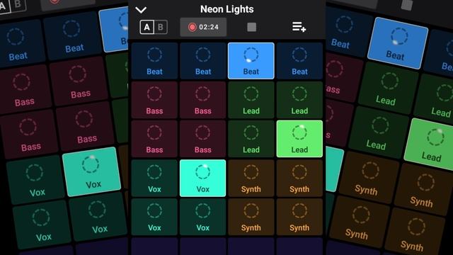 BEATPAD - Neon Light Mix Groovy Loops смотреть онлайн